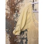 Altar'd State NWT  Butter yellow Puff Sleeve Romper, size Large Photo 2