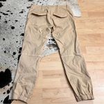 NILI LOTAN Tan Cropped Military Pants Size 4‎ Photo 6