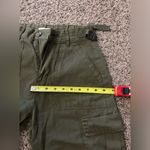 Pull & Bear  fasten tab cargo pants in khaki Photo 11