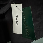 Harvé Benard NWT - Never Worn HARVE BENARD Black Velvet Blazer 1 Button Open Pockets Size 4 Photo 6