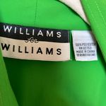 Vintage Williams for Williams Vibrant Green Women's Blouse Top Size 6 Photo 2