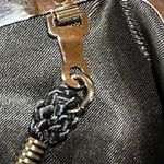 Kate Landry Elegant Navy Crossbody/Clutch with Jeweled Hidden Mirror Front Photo 8