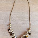 J.Crew  Tortoise Drops Rhinestones Necklace Photo 4