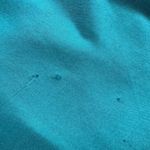 Vintage Womens Silk Blazer Teal Jacket 90s Oversize Single Button Size L Green Size L Photo 9