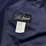 La Femme 27872 Short Sleeve Twist Knot Gown Photo 8