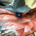 DD Collection Silk Tweed Button Up Blazer Womens Size 4 Floral Fall Photo 6