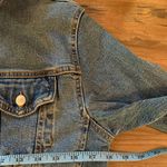 ZARA  Women's Blue Button Front Denim Jean Jacket Sz M Medium Photo 9