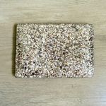 Kate Spade  Gray And Silver Sequin Card Holder Wallet Photo 2