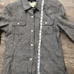 Norton Mcnaughton  Charcoal Casual Button-Down Shirt Photo 9