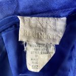 Genre Originals Linen Blend Skirt Blue Size 6 Photo 2