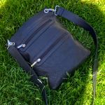 Genuine leather crossbody/ messenger bag 🌹 Black Photo 12