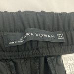 ZARA Black  high waisted cropped pants size 2 Photo 2