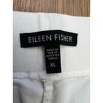 Eileen Fisher NWOT Knit Pants Womens XL White Cropped Tapered Leg Elastic Waist Photo 3