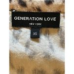 Generation Love Brown Leopard Print Balloon Sleeve Rumi Mini Dress Size XS Photo 8