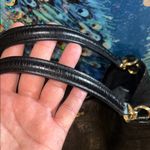 Coach  Lexy Black Pebbled Leather Shoulder Bag Photo 1