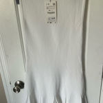 ZARA  white flared dress size XS knitted Photo 0