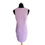 House of Harlow  1960 Size Medium Lavender Plunge V-neck Ribbed Bandage Dress Photo 4