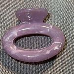 Purple Hair Claw Clip Photo 0