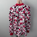 Disney Mickey & Co  Pajama Sleep Shirt Top XL Cotton Red White Black Vintage Photo 2