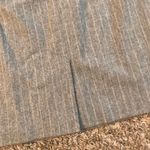 Ellen Tracy Linda Allard  grey wool pinstripe skirt Photo 8