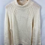 NWT CENY Cable Mock Neck Raglan Pullover Sweater S Photo 1