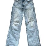 Silver Jeans high waisted denim trousers. Distressed size 31x33 Photo 0