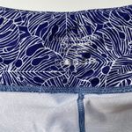 Vineyard Vines Performance Leggings Blue Ombre Leaf Print Size Small Photo 5