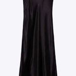 ZARA SATIN EFFECT RHINESTONE DRESS BLACK - REF. 0881/219
New without tag XS Photo 2
