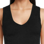 Forever 21 Black Ribbed Seamless Tank Top Photo 0