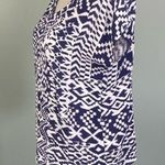 Skies Are Blue navy and white top with back cut-outs in size Medium. EUC Photo 5