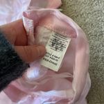 Aspeed Vintage Y2K Pink Organza Prom Dress Tube Top Maxi Skirt Scarf Diamante Detail XS Photo 6