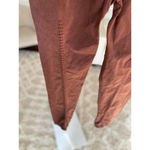 Ododos XL Ribbed Leggings Pants Activewear Athleisure Rust Yoga Waistband Summer Brown Photo 3