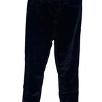 Sam Edelman Women's Pants Stiletto High-Rise Skinny Ankle Velour Black Size 31 Photo 0