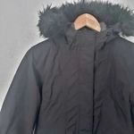 The North Face  | Black Parka Removable Faux Fur Hood Jacket Coat | Size Small Photo 1