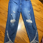 KanCan Kurvy Ultra High Rise Ankle Skinny Jeans Size 32 Blue Photo 0