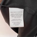 Joie  Black Baronessa Leather Waist Lace Fit and Flare Mini Dress Large Photo 10