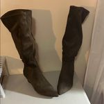 Target Brown Suede Knee-High Boots Sz 11 Photo 1
