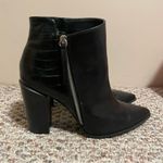 Qupid Faux Leather Ankle Moto Zipper Ankle Boot- Size 10 Photo 2