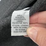 Anthropologie  Tulle Grey Wool‎ Blend Long Pea Coat Size S Peacoat Preppy Classic Photo 6