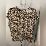 Halogen  Short sleeved leopard printed shirt‎ size 2X Photo 3