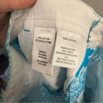 Lilly Pulitzer Buttercup Scallop Lion in the Sun Short Blue White Floral Mini 0 Photo 4