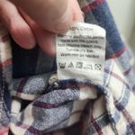 J.Crew  Shirt‎ Womens Size S Blue Red White Plaid Button Up Boy Fit Long Sleeve Photo 6