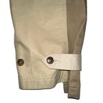 frame denim FRAME Tonal Sleeveless Khaki‎ Jumpsuit Two-Tone Utility Style Casual Chic Sz XS Photo 12