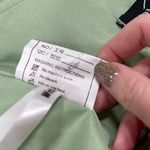 Stretch Satin Column One Shoulder Sleeveless Bridesmaid Dress 8 Green Photo 10