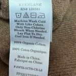 Everlane Women's Brown Knit Crew Neck Long Sleeve Pullover Sweater Top Size S Photo 3