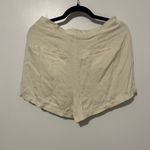 BB Dakota  High Waist Cream Button Shorts Photo 1