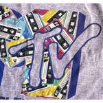 Vintage MTV T Shirt Unisex Large Gray Casette Tapes Classic 80s Music Television Size undefined Photo 7