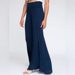 REWASH American Original  Brand medium split leg front palazzo pants stretchy Photo 12