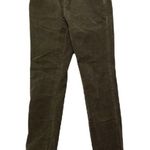 Kensie Jeans Knockout Skinny Pant Green Corduroy Photo 0