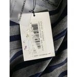 T Alexander Wang Dress Size S NEW Women's Velour Long Sleeve Turtle Neck Stripe Gray Photo 7